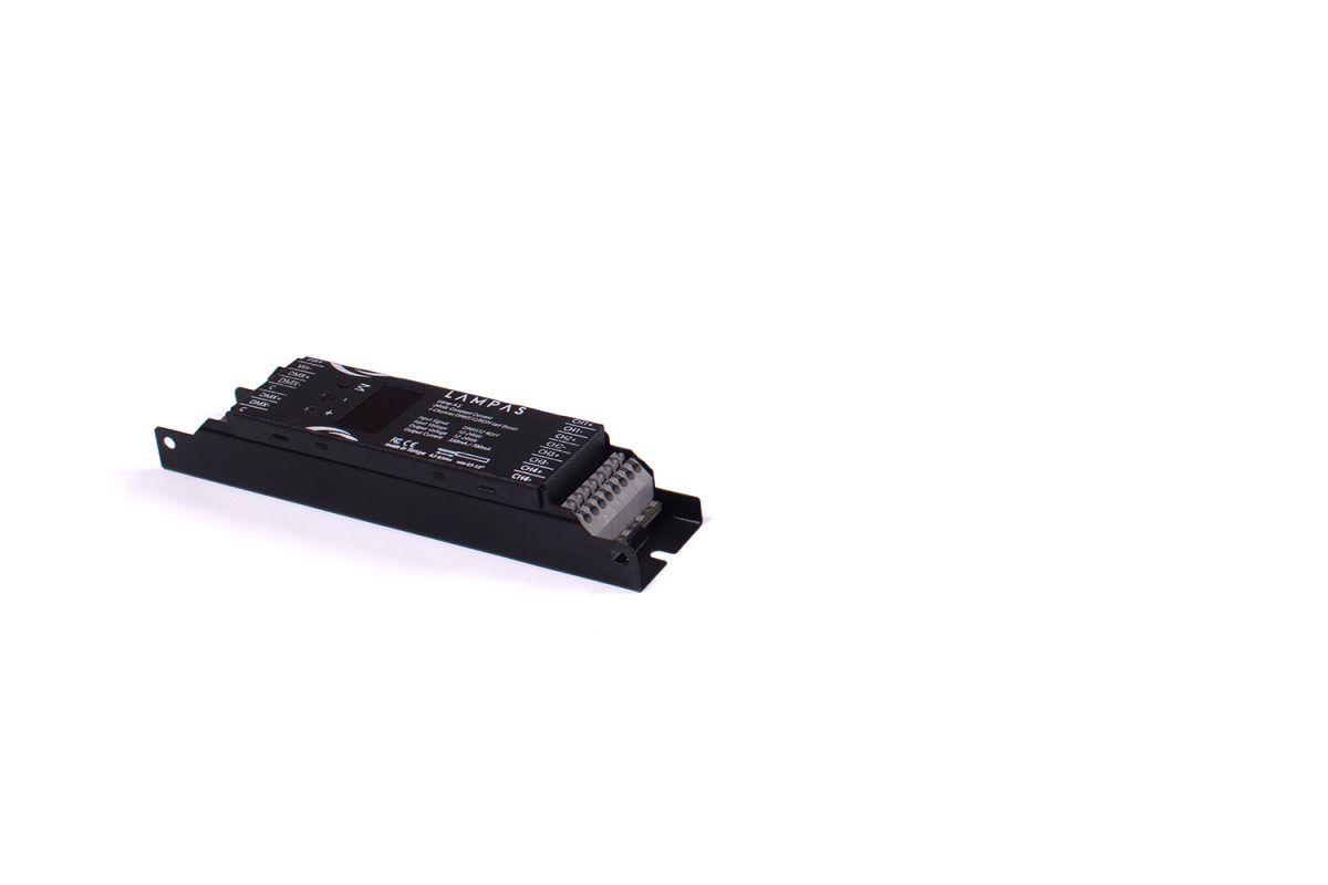 DMX CV4 DECOODER WITH SCREEN DMX512 ARTNET RDM RGB RGBW