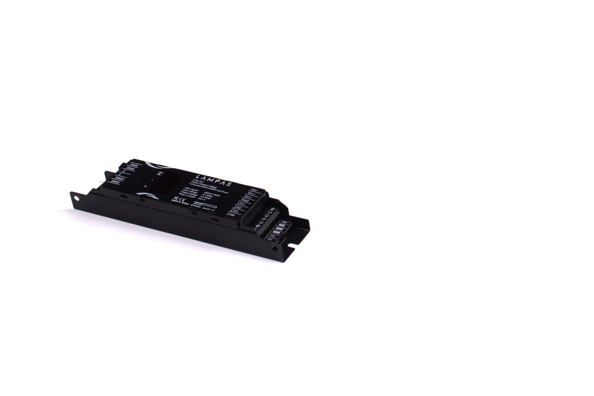 DMX CV4S DECOODER WITH SCREEN DMX512 ARTNET RDM RGB RGBW